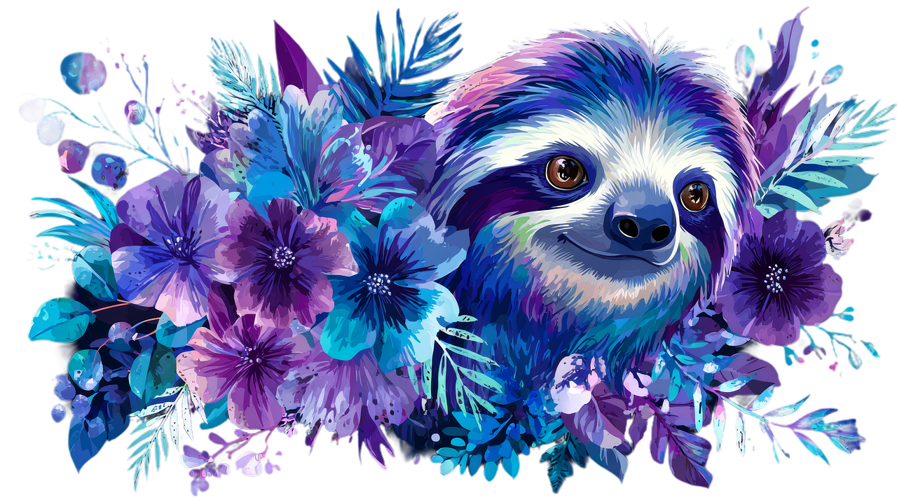 Sloth Hd Images Download Sloth, Animal, Cute. Royalty-Free Stock Illustration Image ...