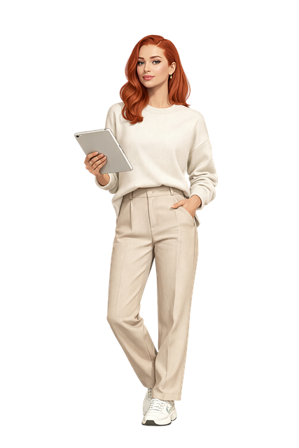 Free red hair woman professional woman modern illustration illustration