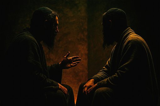 Free Conversation Jesus illustration and picture