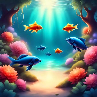 Free Underwater Ocean illustration and picture