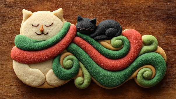 Free Cat Cookie photo and picture