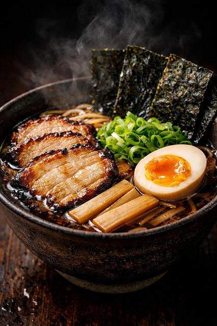 Shoyu Ramen, Japansk Ramen, Ramen Skål