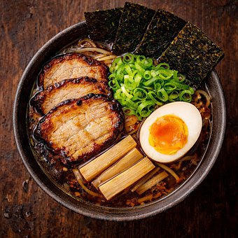 Shoyu Ramen, Japansk Ramen, Ramen Skål