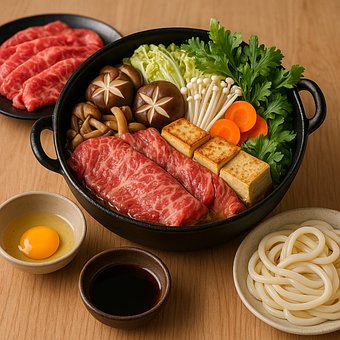 Sukiyaki, Japansk Sukiyaki