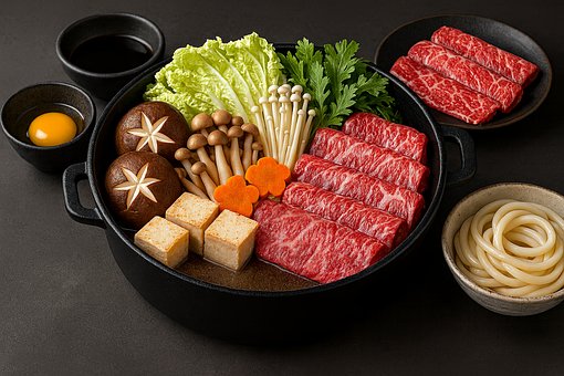 Sukiyaki, Japansk Sukiyaki