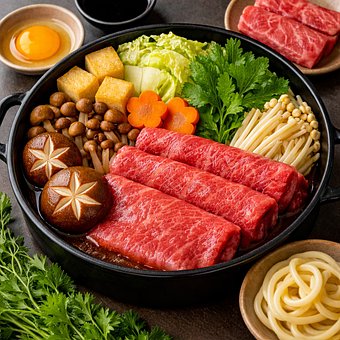 Sukiyaki, Japansk Sukiyaki