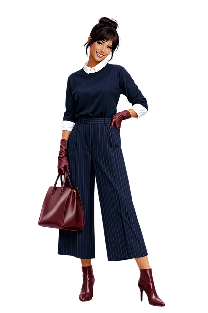 Free stylish woman fashion illustration