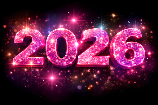 2026, Sprankelend, Glitter, Viering