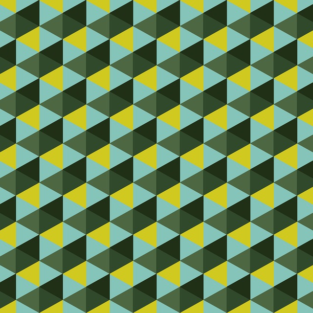 Free hex geometric pattern illustration