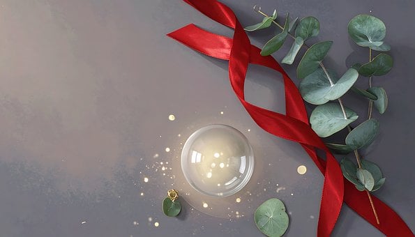 Weihnachten, Ansicht Von Oben, Mock Up