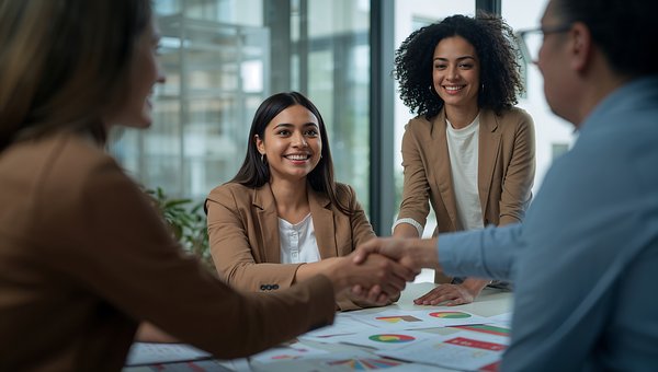 Free Business Handshake photo and picture
