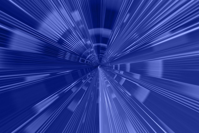 Free speed motion tunnel illustration