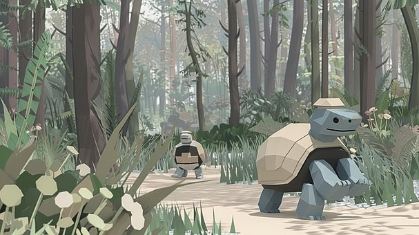 Free Forest Turtle illustration and picture