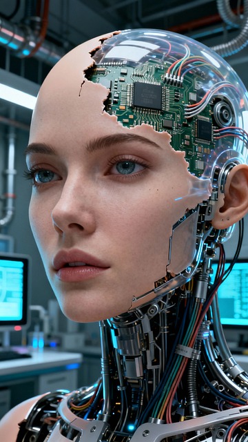 Free Android Cyborg illustration and picture
