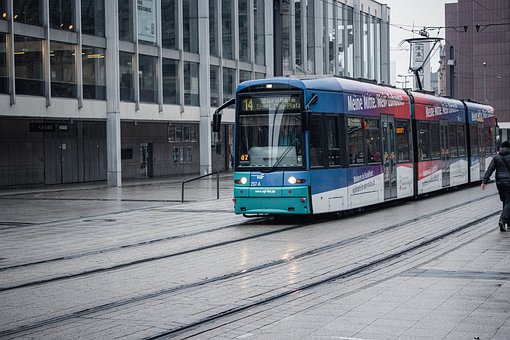 Sporvogn, By, Moderne, Bygade