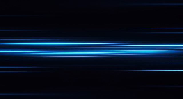 Free abstract blue light illustration