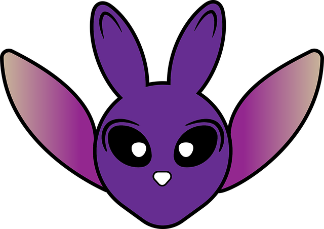 Free alien cute animal vector