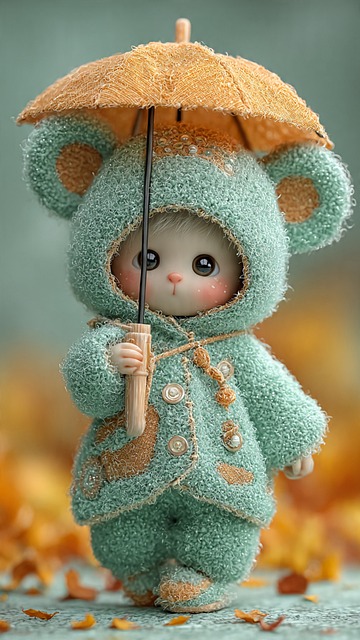 Free Doll Umbrella illustration and picture