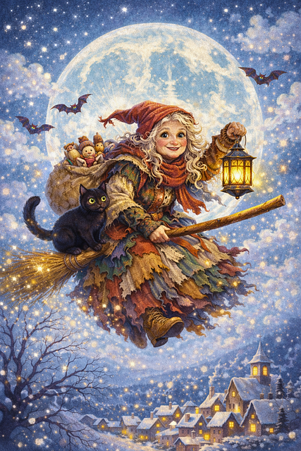 Free epiphany hag night illustration