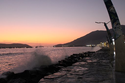 Free Beach Sunset photo and picture
