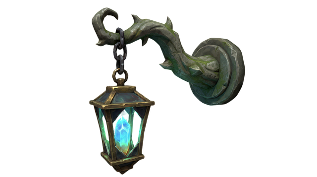 Free fantasy lantern magic lamp crystal lantern illustration
