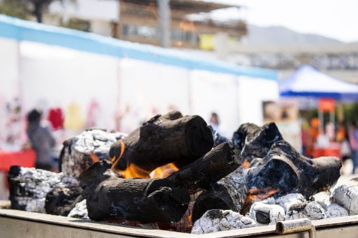 Free Barbecue Wood photo and picture