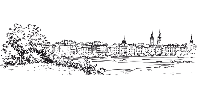 Stad, Panorama, Panorama Van De Stad