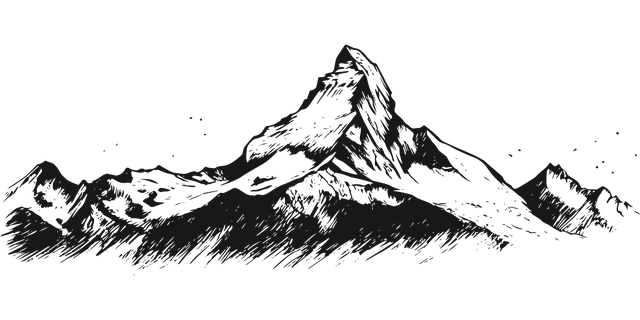 Free Mountains Top vector and picture