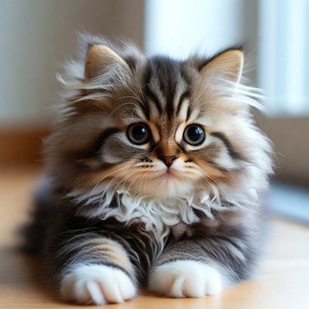 Free Cute Kitten Fluffy Cat photo and picture