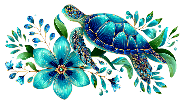Free turtle sea ocean illustration