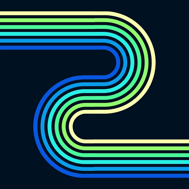 Free swirl design pattern illustration