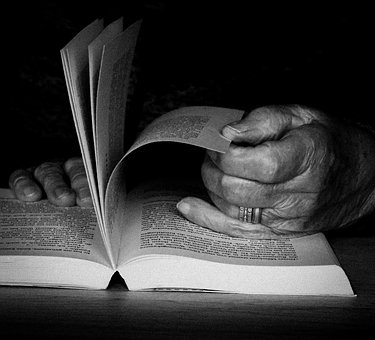 Hände, Lesen, Bibliothek, Lernen, Wissen