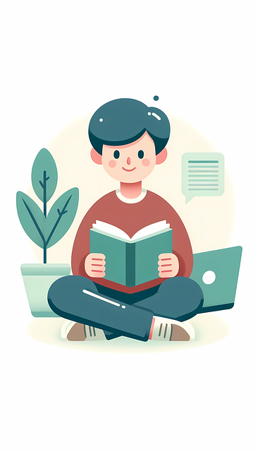 Illustration Af Online Studier