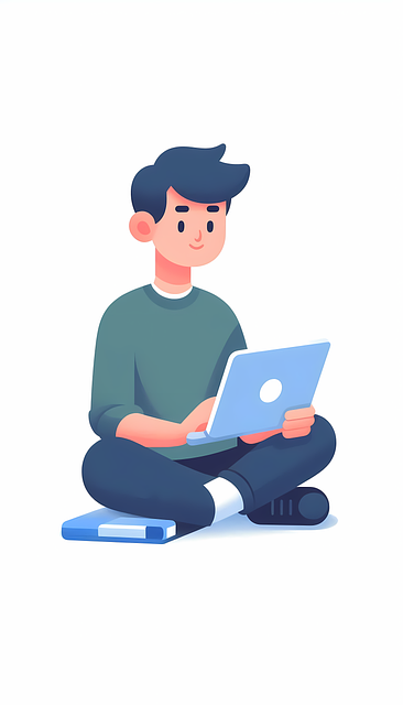 Illustration Af Online Studier
