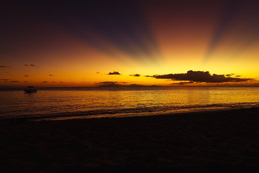 Strand, Natur, Hav, Sommer, Landskab