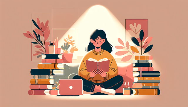 Free studying illustration flat education illustration student studying illustration illustration