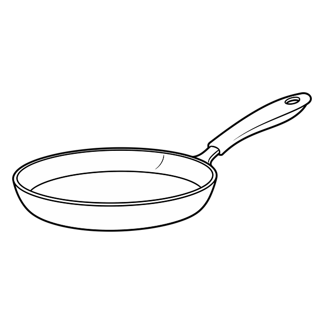Free frying pan cooking kitchen illustration