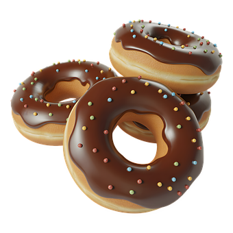 Free Doughnuts Chocolate illustration and picture