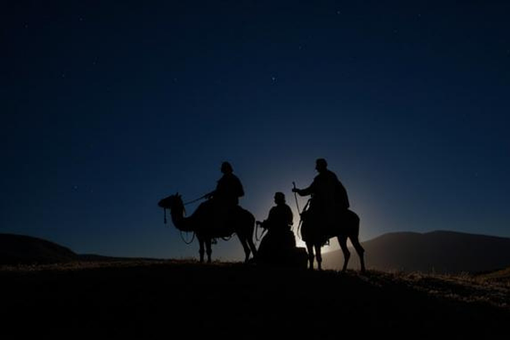 Free Three Wise Men Camels photo and picture