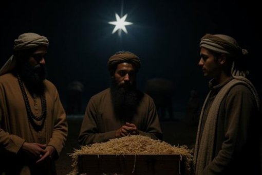 Free Three Wise Men Desert photo and picture