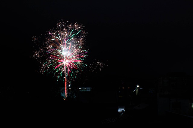 Feuerwerk, New Year'S Eve, Nacht