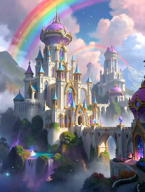 Free Fantasy Castle illustration and picture
