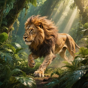 León, Naturaleza, Animal, Depredador