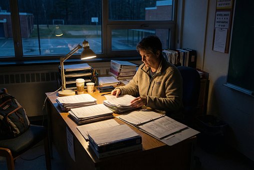 Lehrer, Klassenzimmer, Organisation