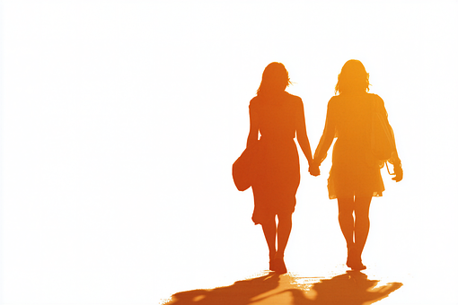 Free Silhouette Sunset illustration and picture