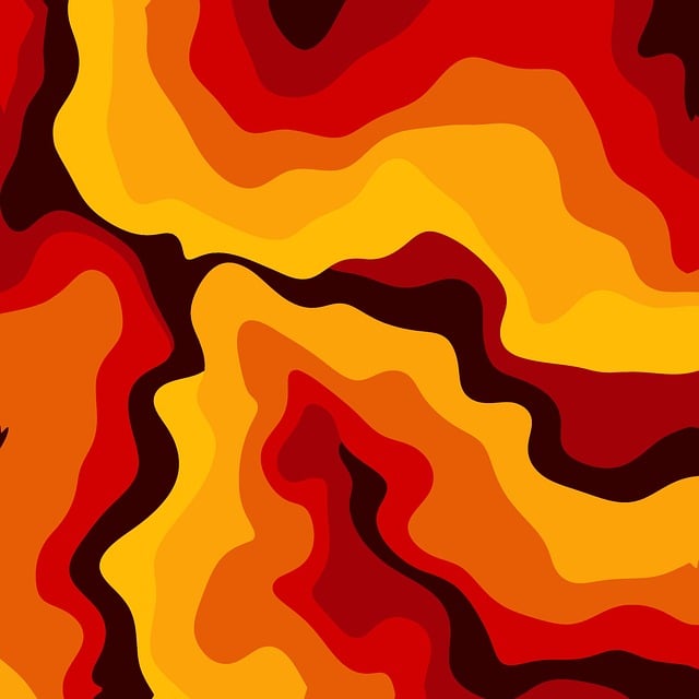 Free lava volcano fire illustration