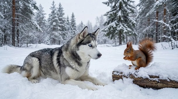 Haustier, Tier, Siberian Husky