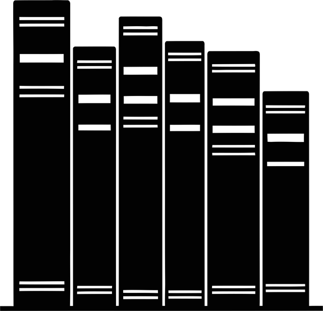 Free books library shelf vector