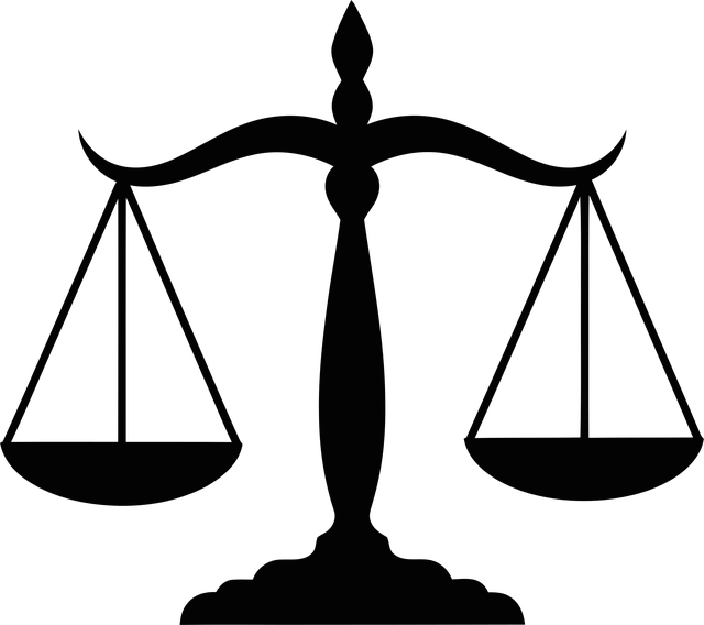 Free justice law balance illustration