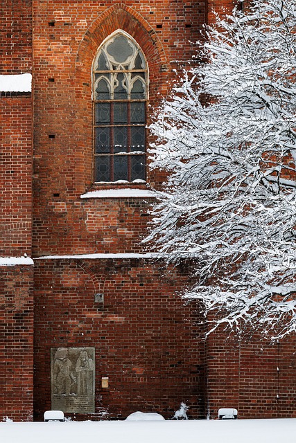 Free Church Brick Wall photo and picture